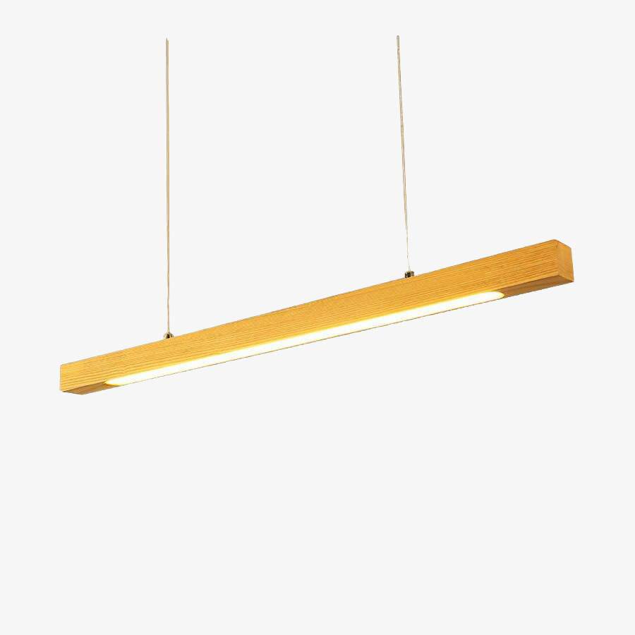 Lampadario in legno moderno ed elegante