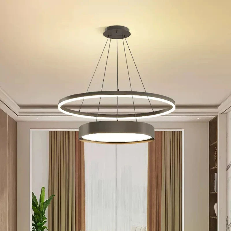 lampadario nordico moderno a led design creativo e semplice