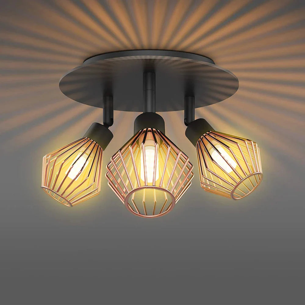 Elegante lampadario nordico contemporaneo luminoso