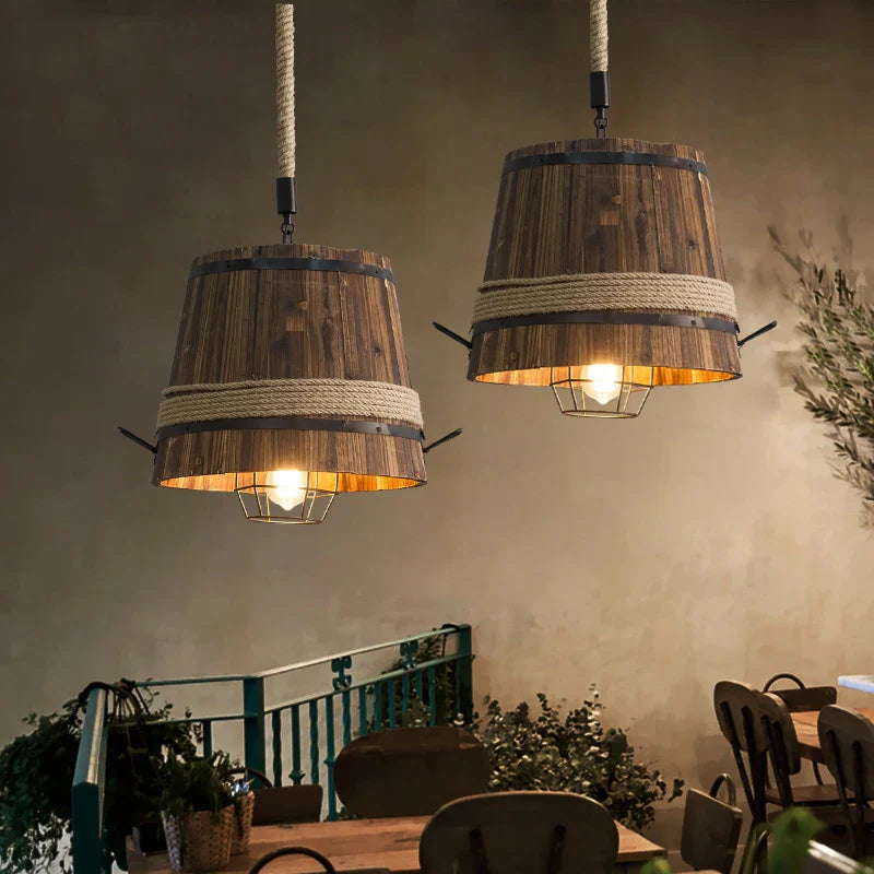 Lampada a sospensione industriale retrò elegante