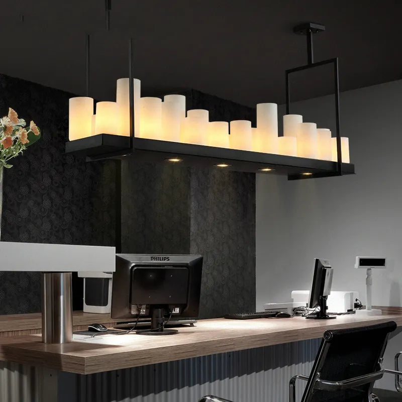 Lampadario nordico moderno e lussuoso