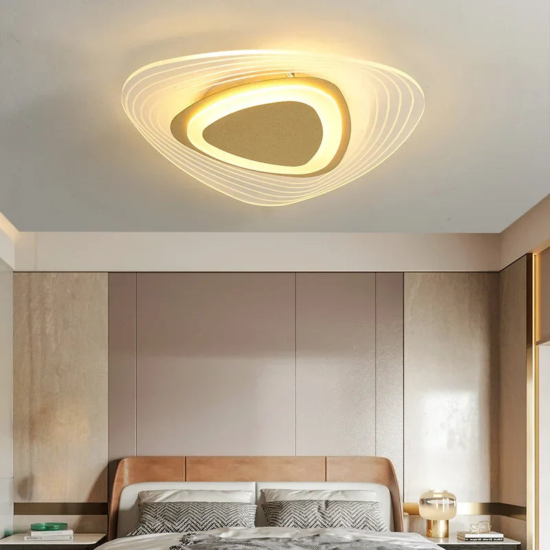 Lampadario LED telecomandato design soggiorno