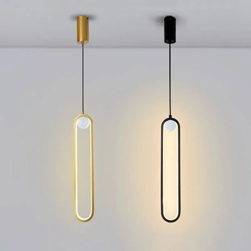 Lampadario minimalista chic luminoso