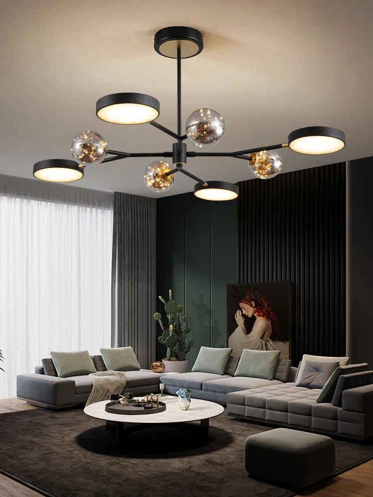 Lampadario nordico contemporaneo elegante