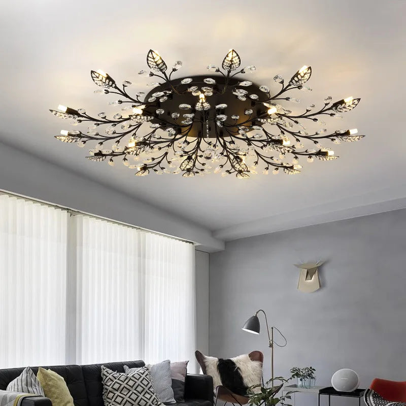 Lampadario in cristallo moderno elegante