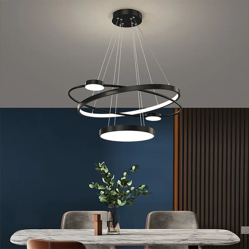 lampadario moderno in cristallo illuminazione creativa e lussuosa