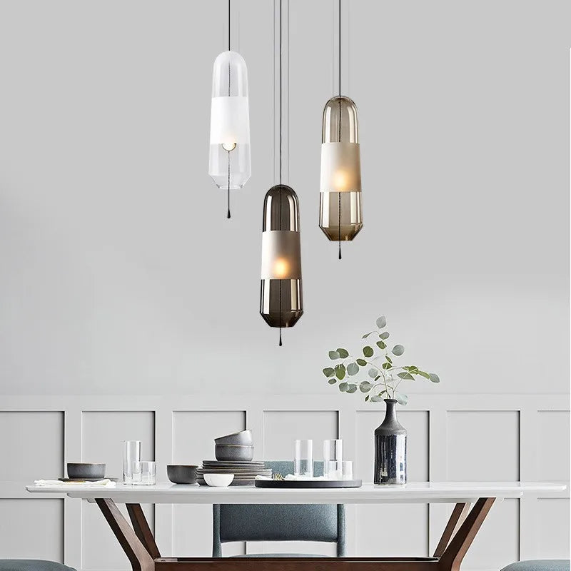lampadario nordico post-moderno unico per hotel e ristorante