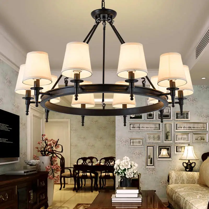 Lampadario vintage per atmosfera elegante