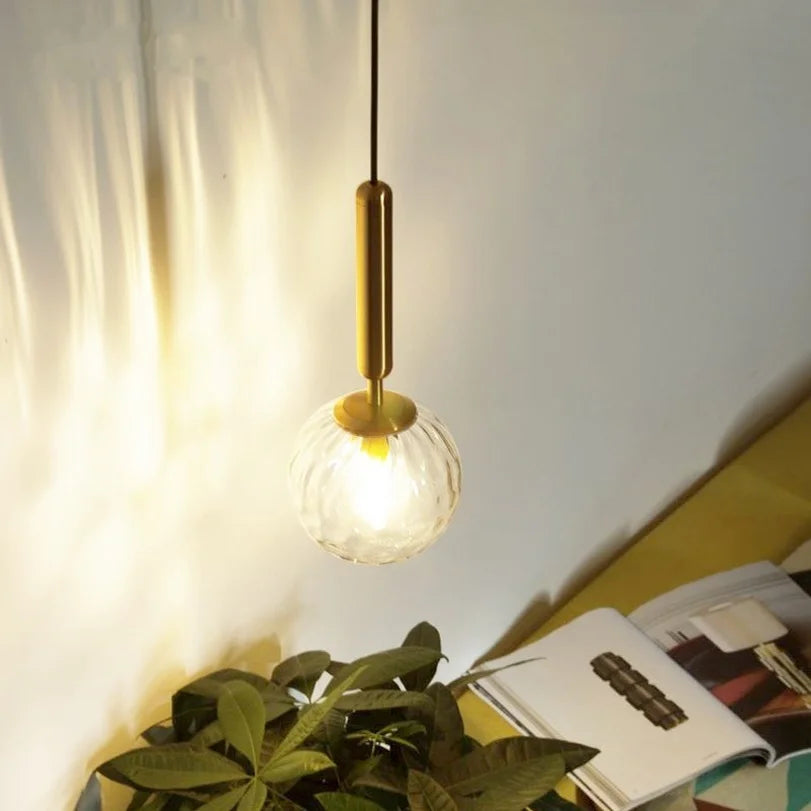 lampadario moderno in vetro per bar ristorante e decorazione interna