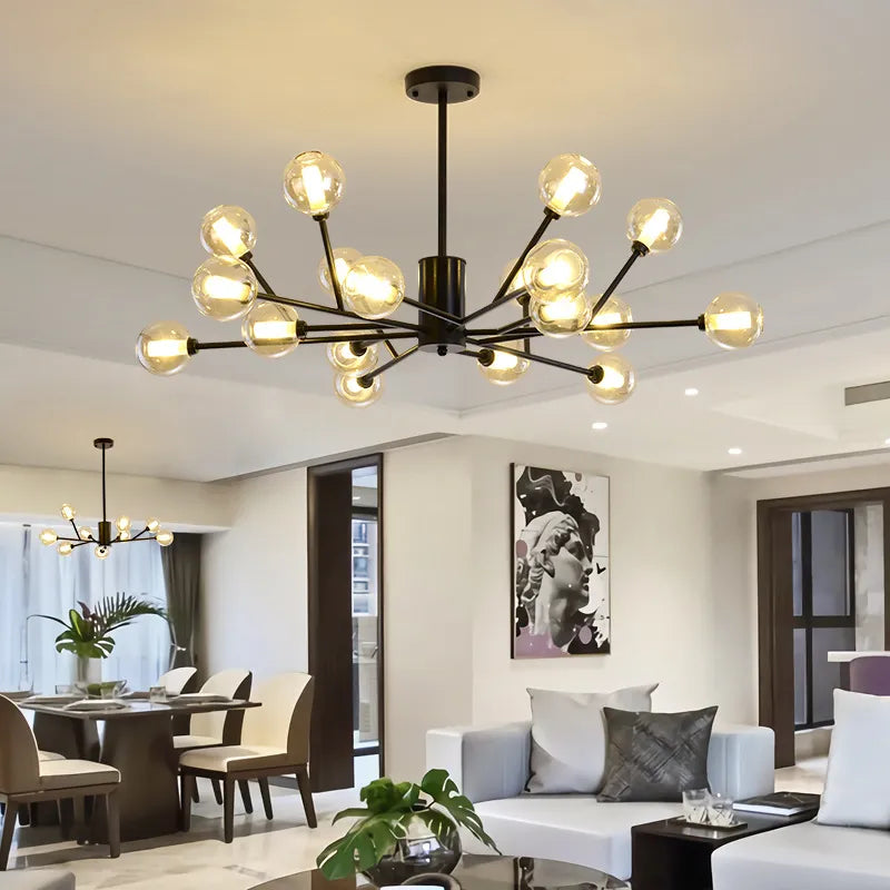 Lampadario scandinavo moderno elegante design