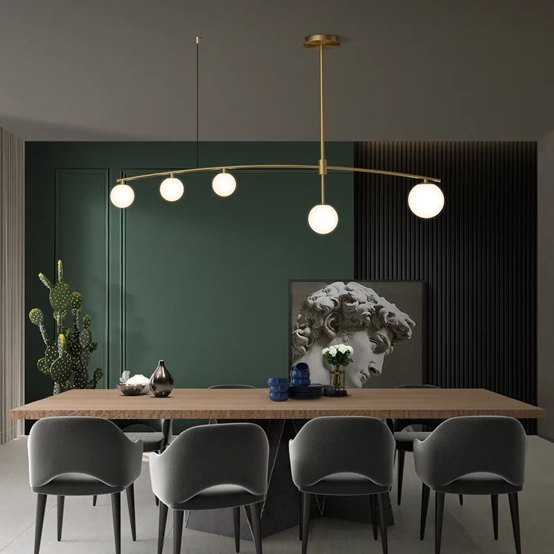 Lampadario minimalista scandinavo moderno