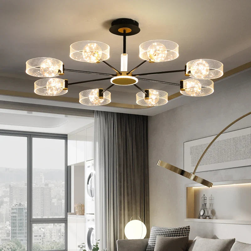 Lampadario moderno LED chic luminoso