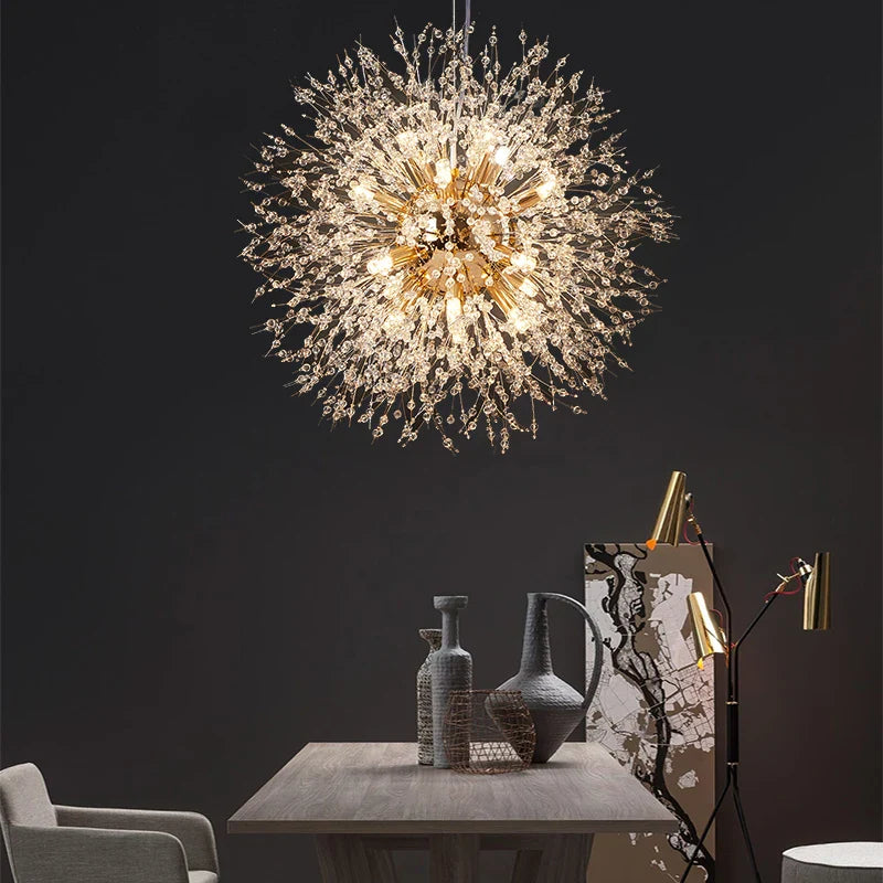 lampadario in cristallo moderno illuminazione decorativa per interni eleganti