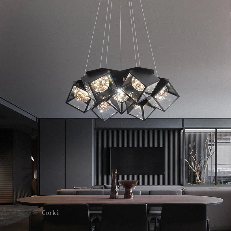 Design essenziale lampadario LED dimmerabile
