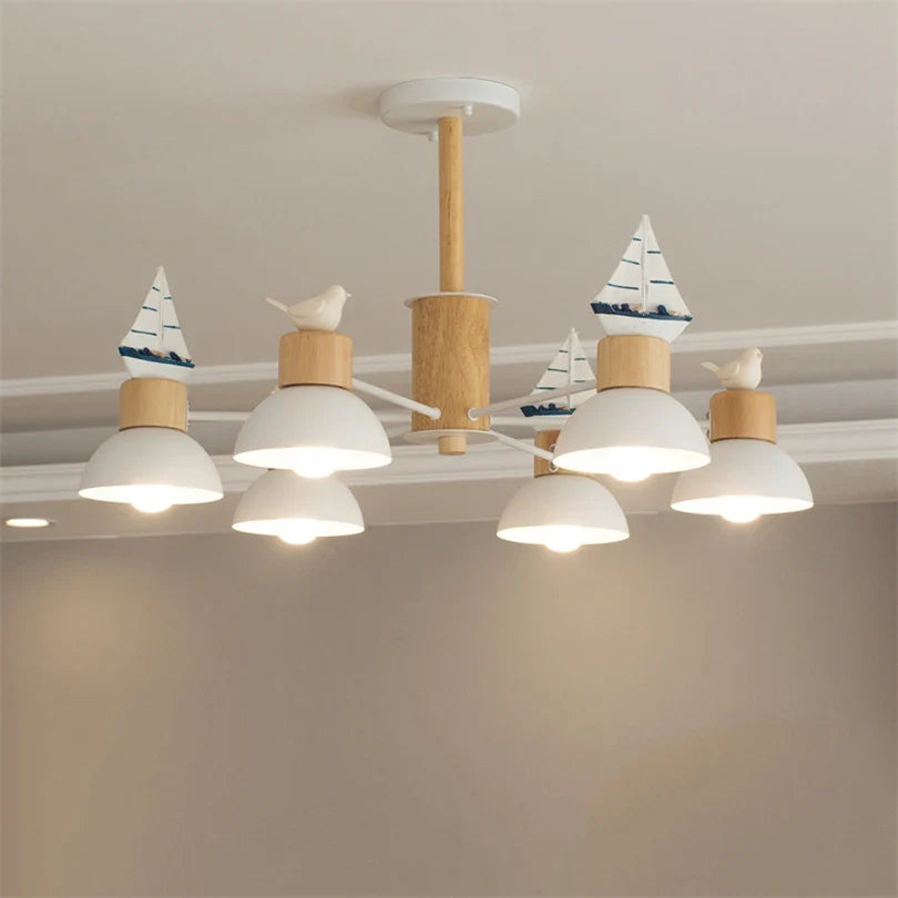 lampadario nordico uccello LED semplice moderno mini decorazione illuminazione