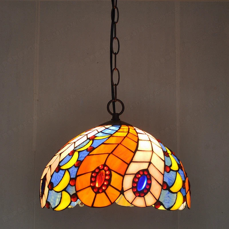 Lampadario in lucite contemporaneo Tiffany