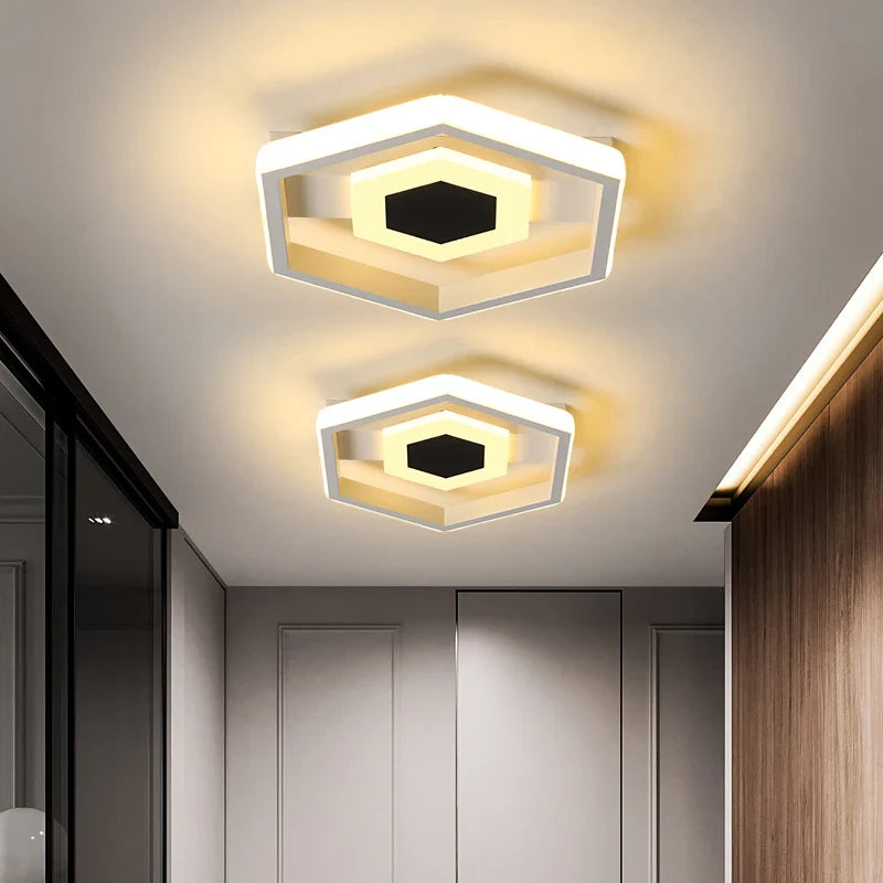 Plafoniera LED acrilica design moderno