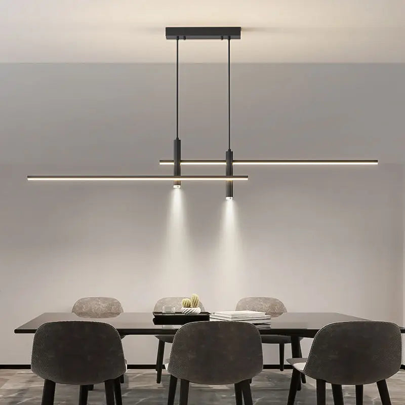 Sospensione design moderno luminosa