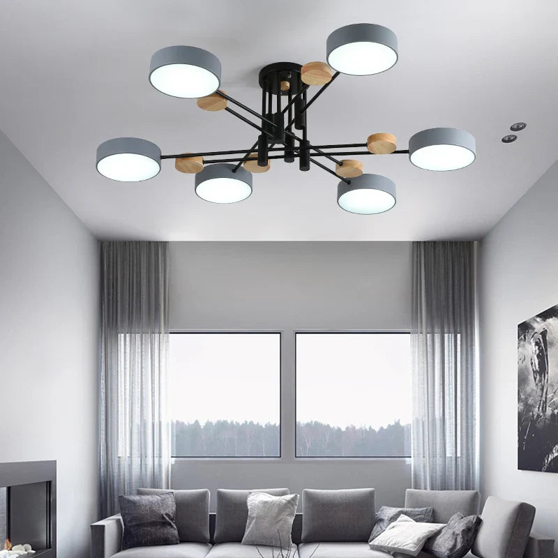 Lampadario nordico LED design elegante