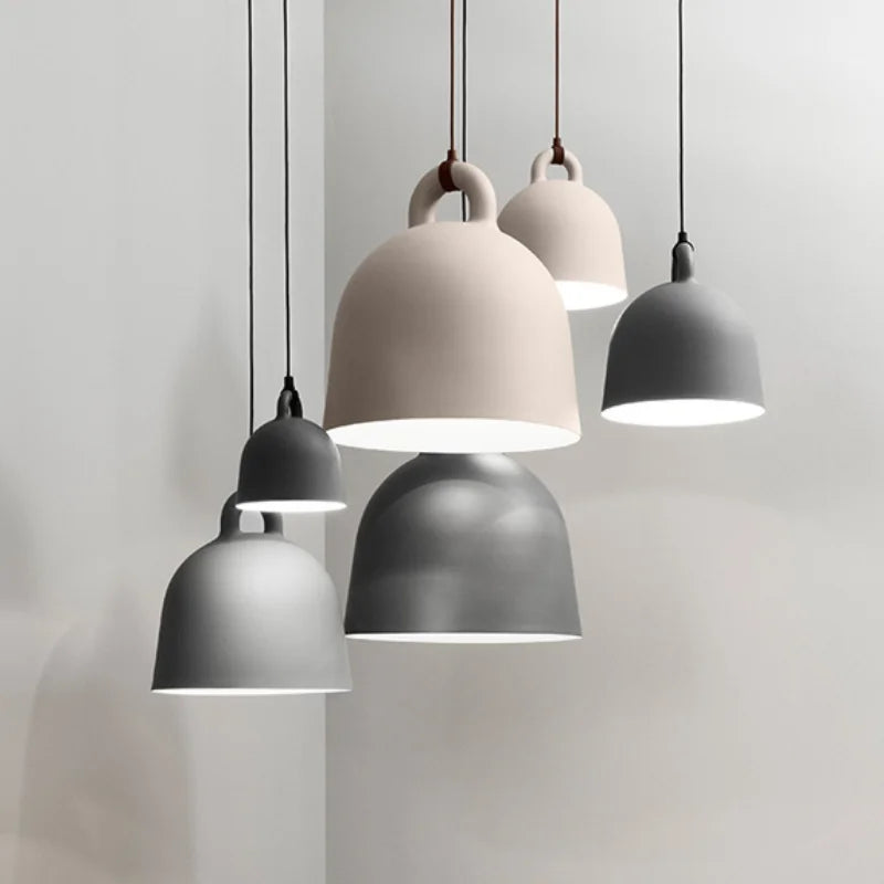 lampadario da ristorante postmoderno design danese lampade sospese romantiche