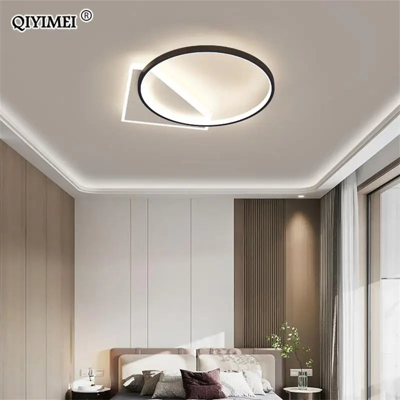 lampadario moderno a LED per interni rotondi luminaria lampada