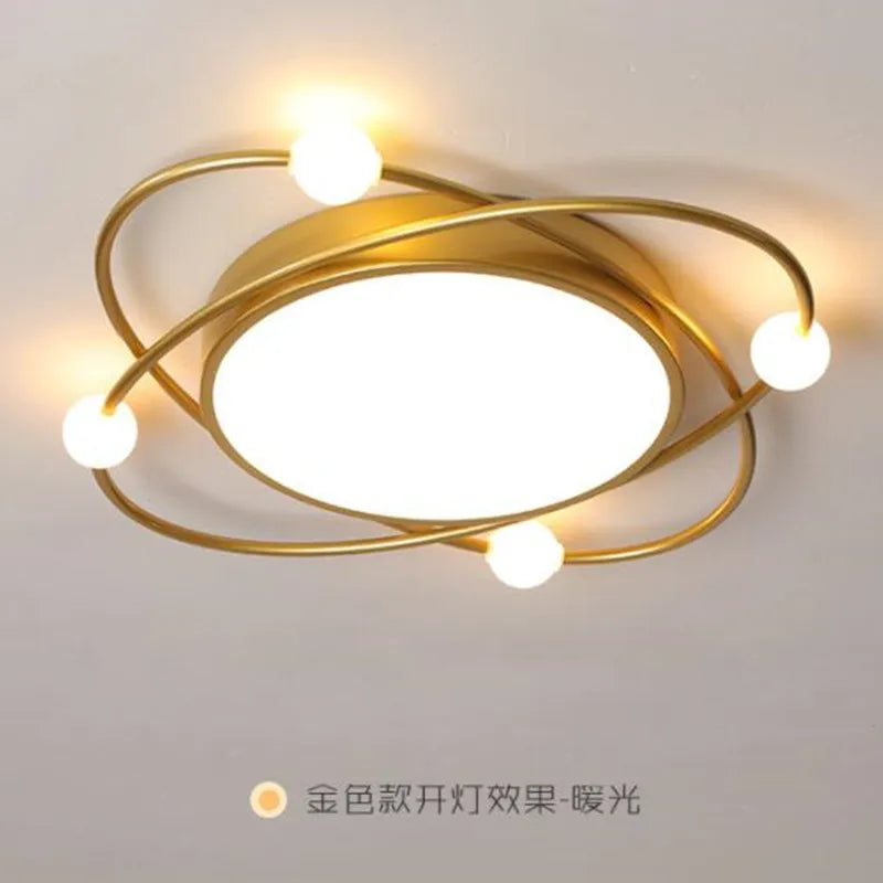 Lampadario moderno rotondo telecomandato essenziale