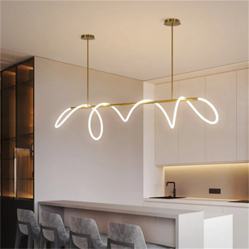 lampadario semplice nota moderno design nordico per ristorante