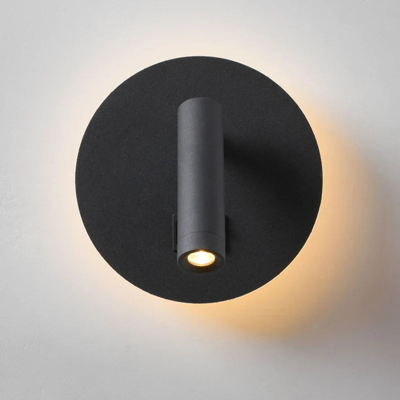 lampadario led minimalista con interruttore proiettore decorativo