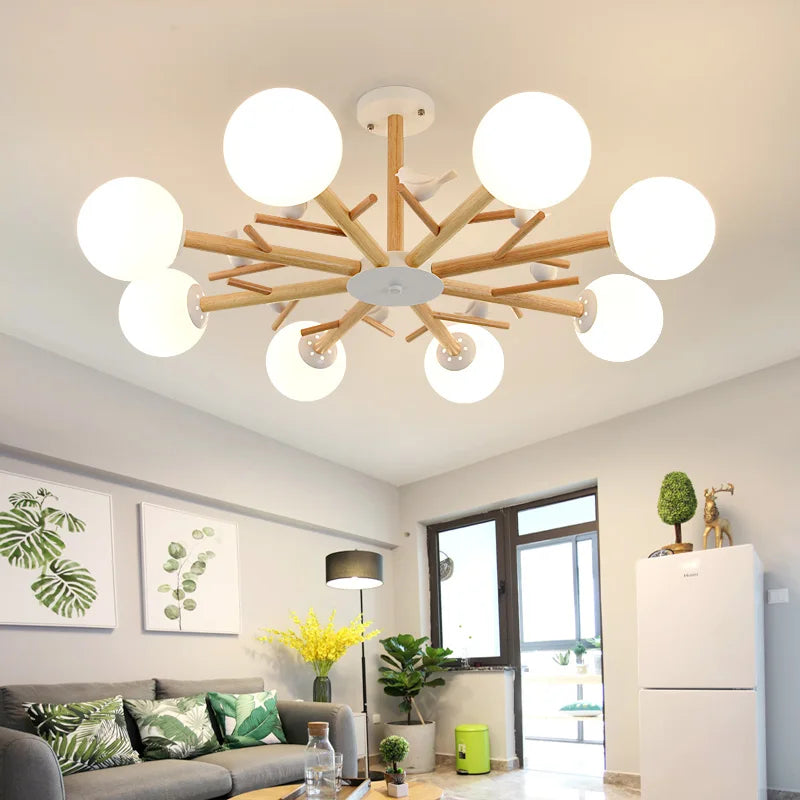 Lampada a sospensione luminosa moderna nordica elegante