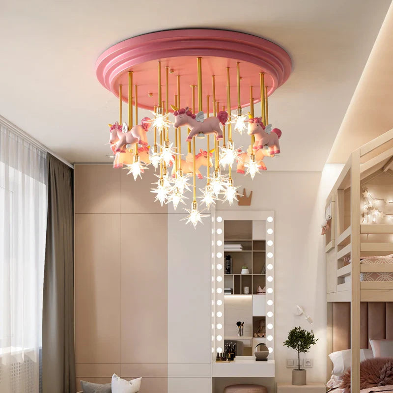 Lampadario LED Romantico: Bagliore Raffinato
