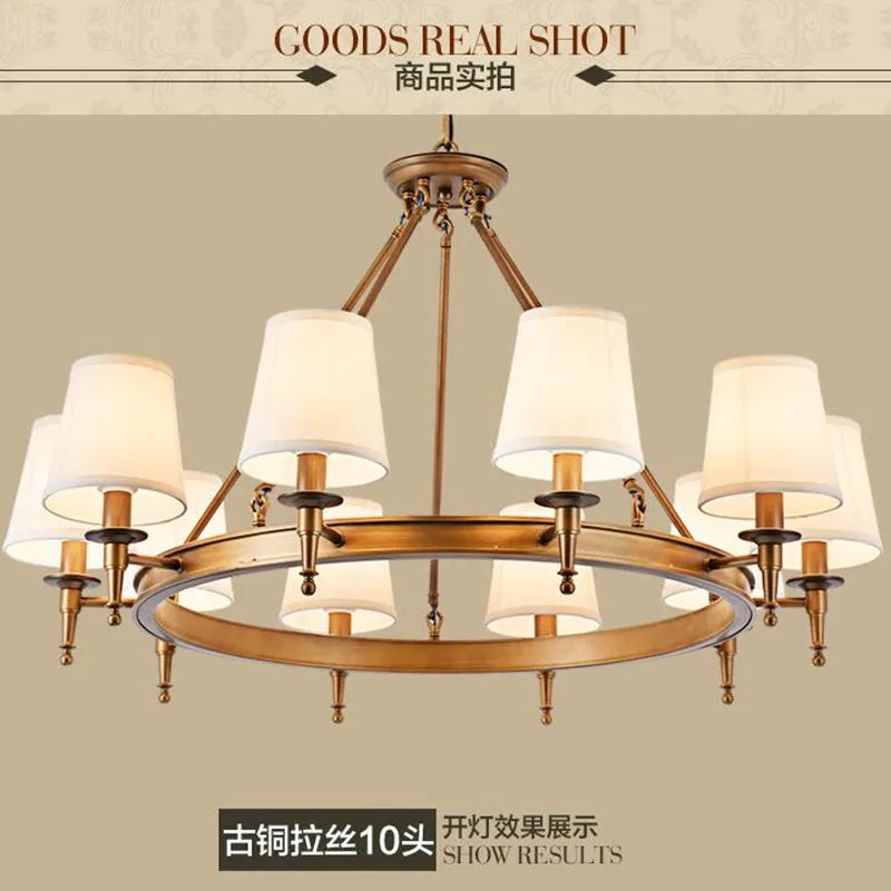 Lampadario vintage moderno elegante