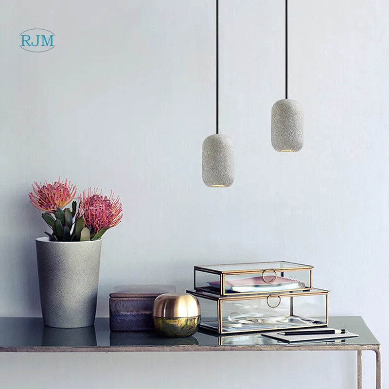 lampadario nordico macaron stile industriale danese per bar