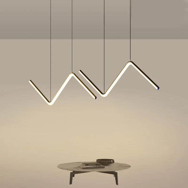 Lampadario nordico essenziale luminoso elegante