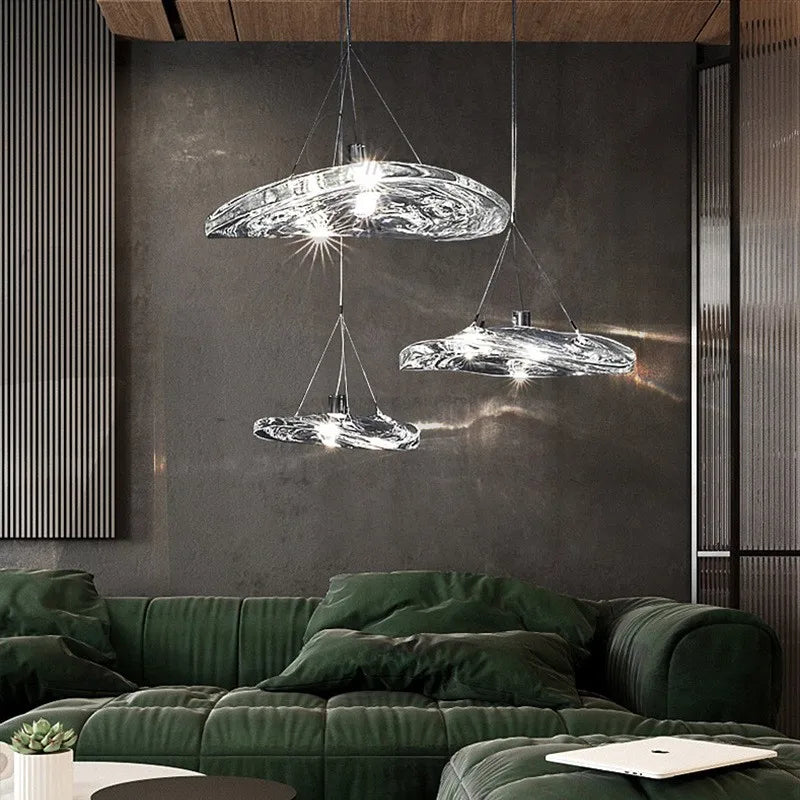 lampadario italiano design per ristorante bar e negozio di abbigliamento