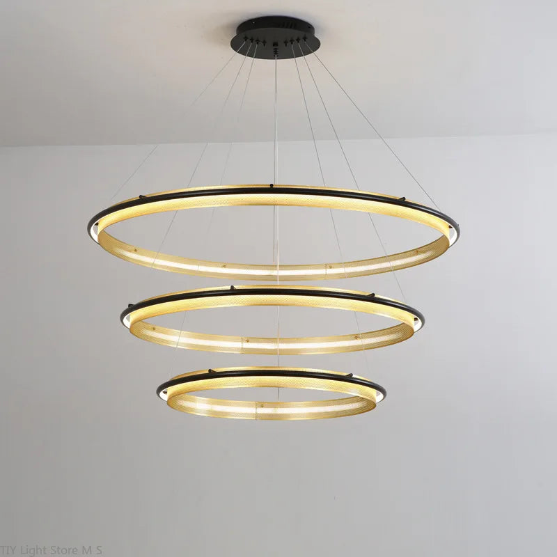 lampadario moderno led per decorazione di lusso creativa