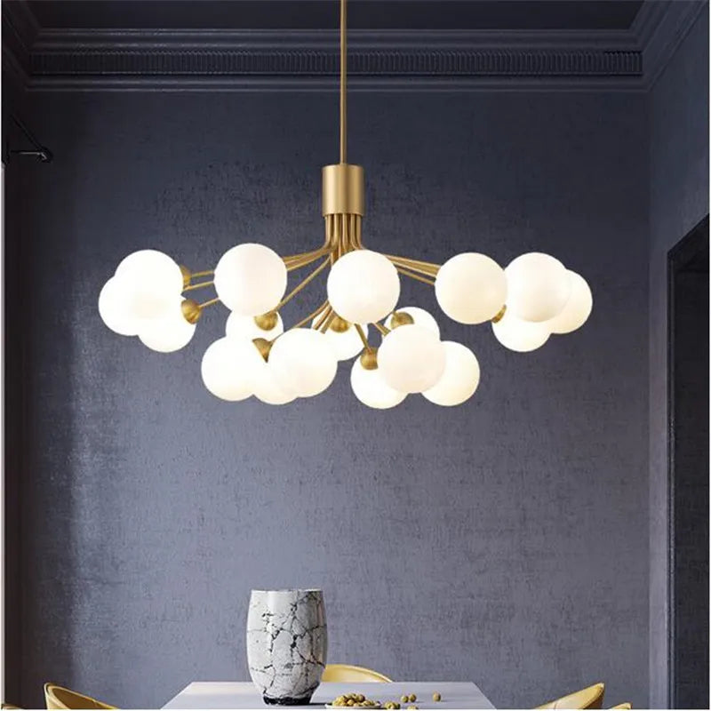 Lampadario nordico Apiales sospeso elegante