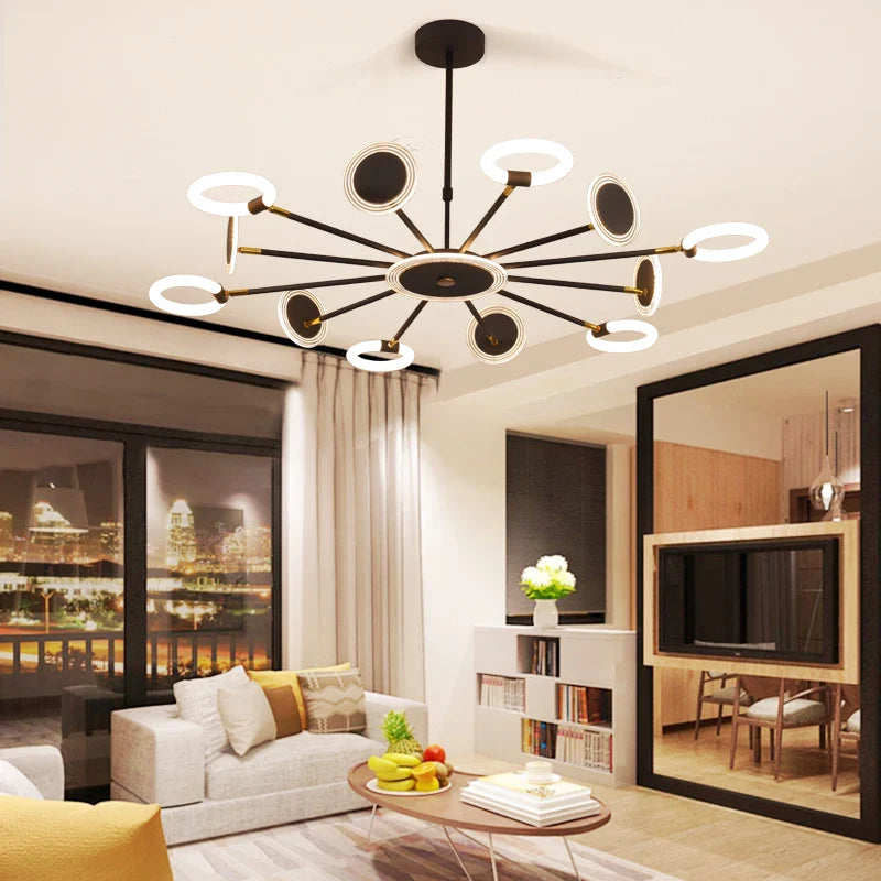 Lampadario LED Contemporaneo Elegante