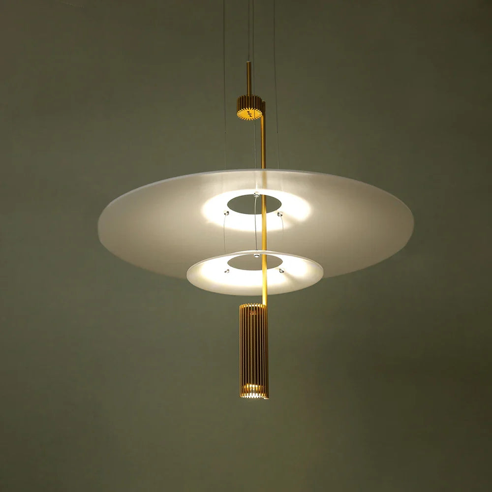 lampadario moderno fenicottero led per decorazione loft