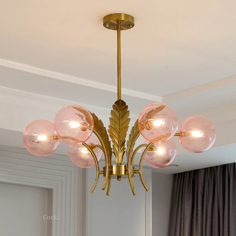 lampadario moderno in vetro design minimalista per interni eleganti