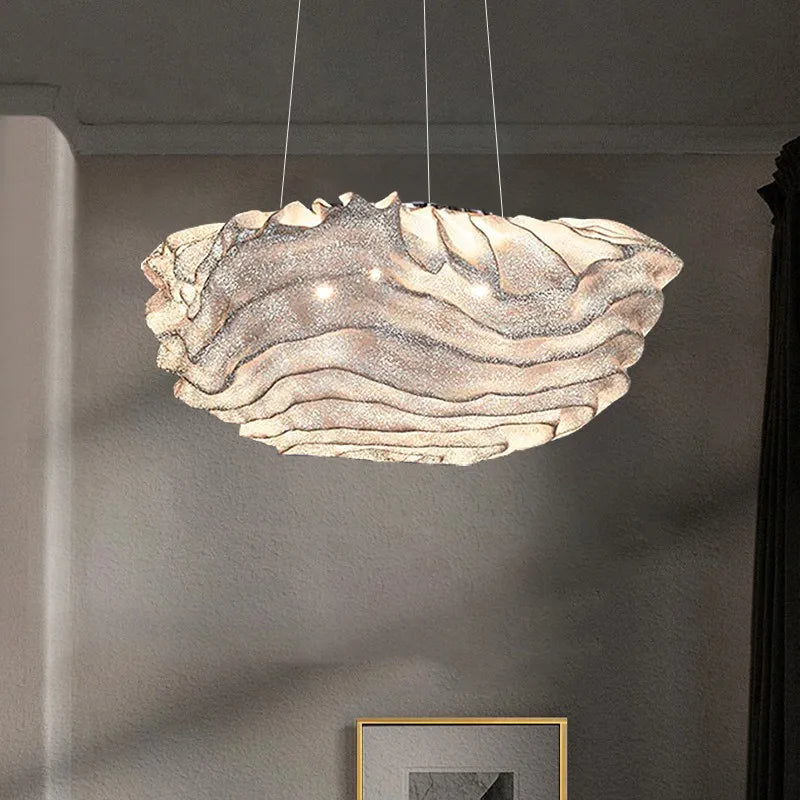 lampadario creativo minimalista moderno luce nordica decorazione stella lucciola