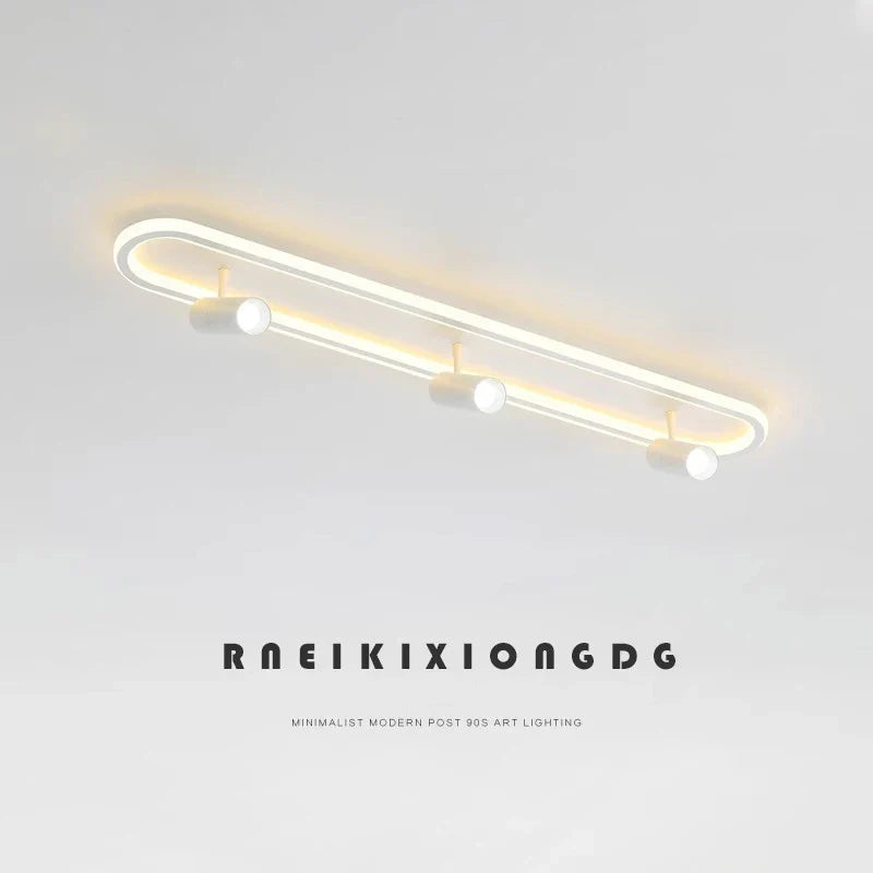 spot illuminazione led interno decorazione minimalista moderna per lampadario
