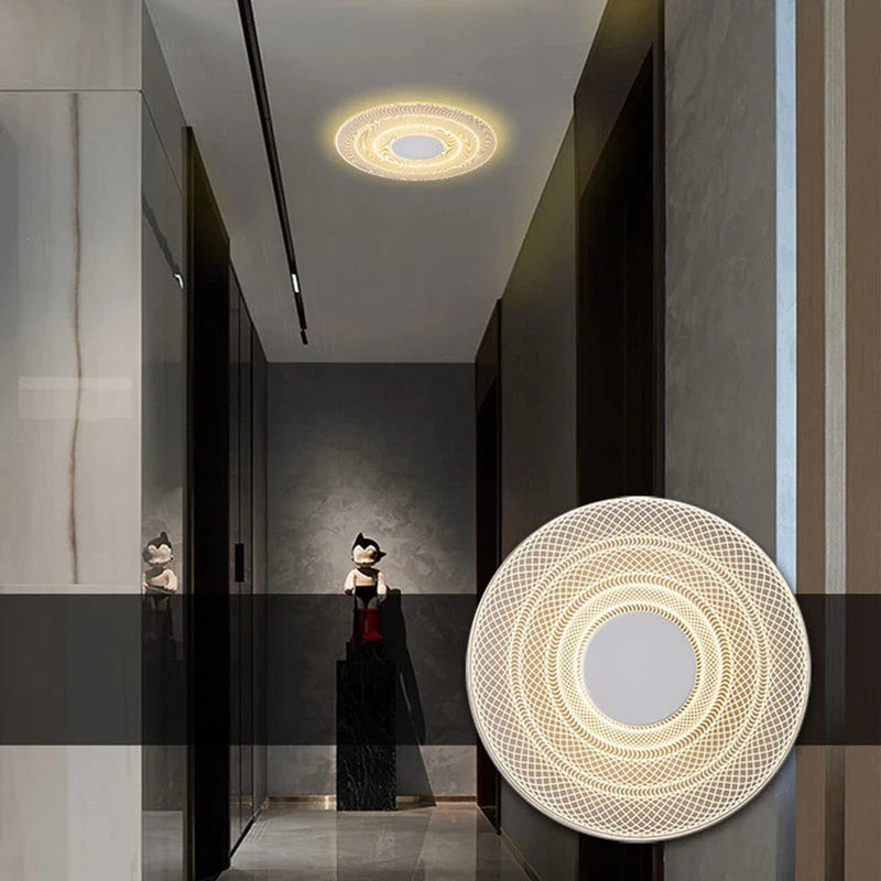 Design acrilico moderno ultra luminoso