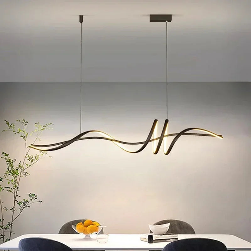 lampadario moderno minimalista elegante per decorazione interna