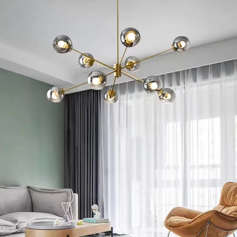 Lampadario retrò chic elegante