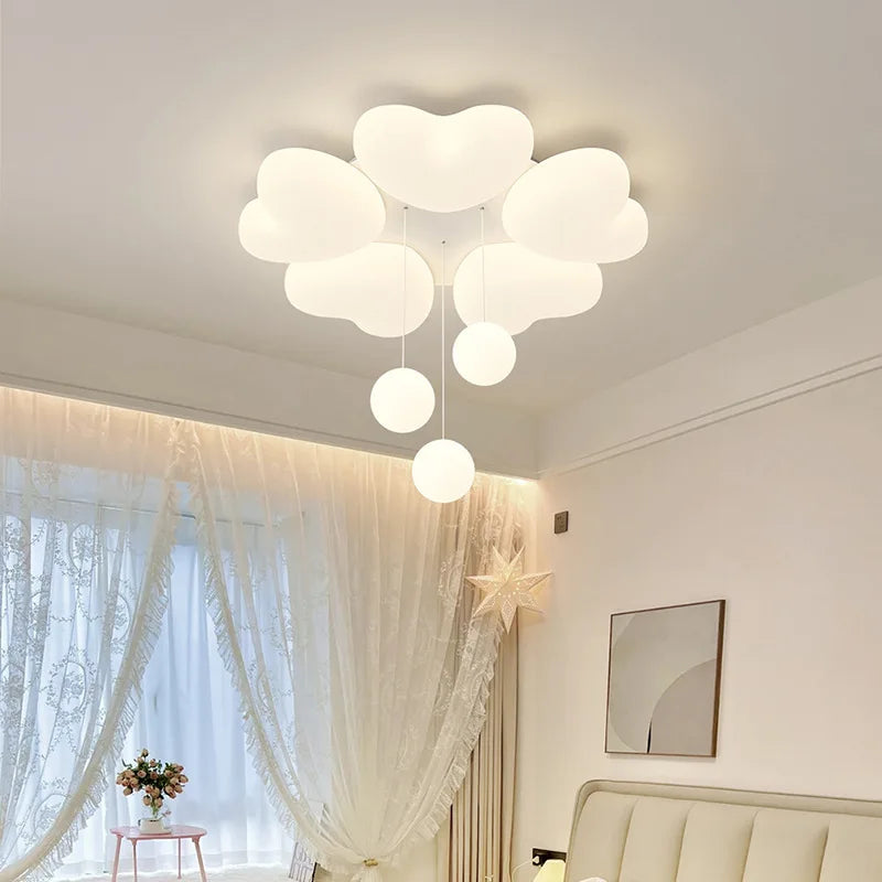 lampadario moderno a forma di cuore d'amore per bambini romantico