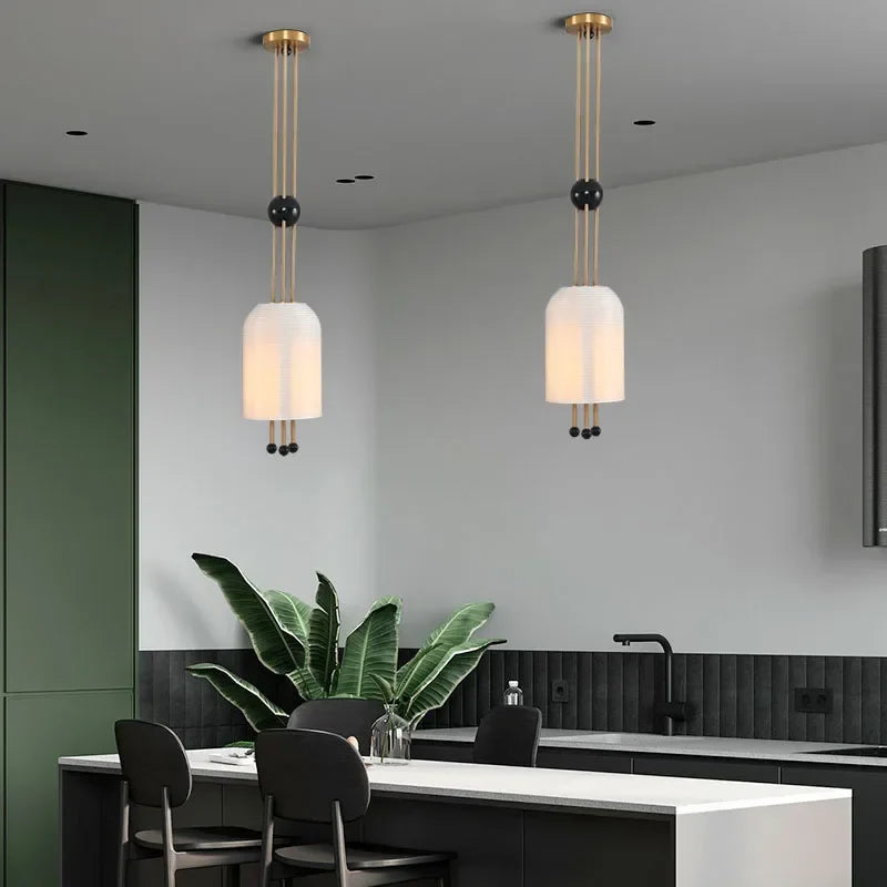 lampadario wabi-sabi LED per decorazione della casa