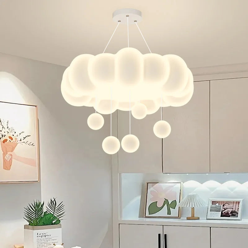 lampadario paralume stella sfera rotonda a dimmerazione telecomandata