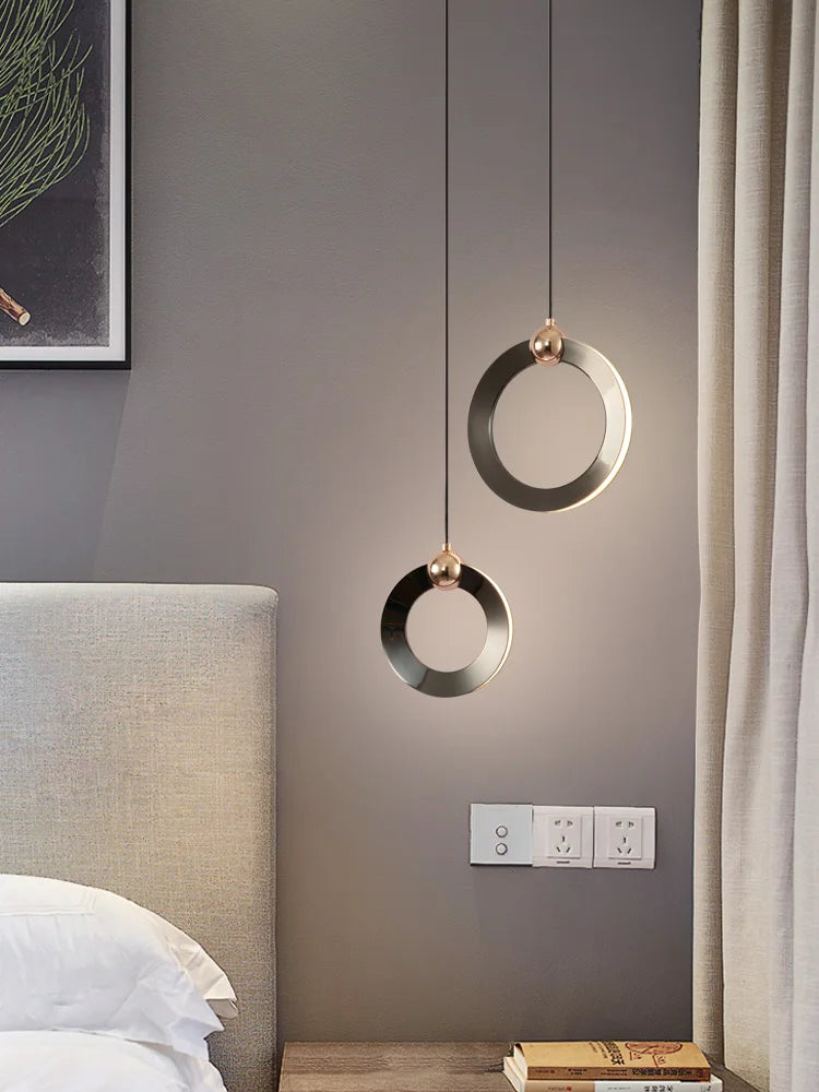 lampadario minimalista italiano per spazi raffinati ed eleganti