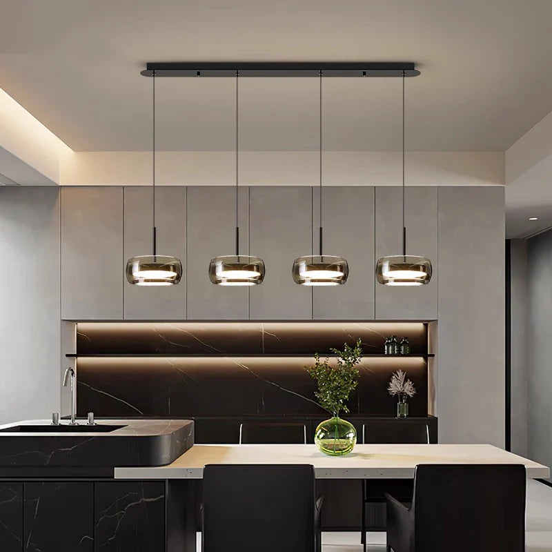 lampadario decorativo per interni con lampade sospese