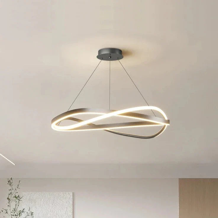 lampadario anello minimalista creativo moderno per casa